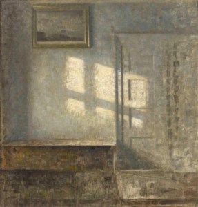 Vilhelm Hammershøi, Stue. Solskin-Studie
