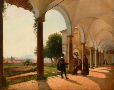 The Death of Torquato Tasso at Sant'Onofrio al Gianicolo, Rome
