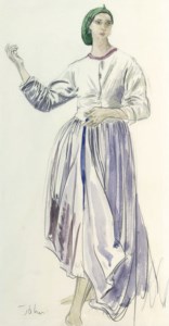 Study of Dorelia standing