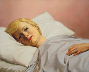 John Currin, Girl in Bed