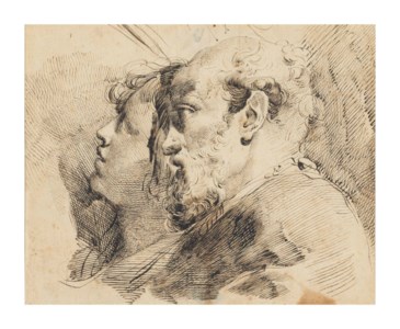 Youth and Age: study of two heads