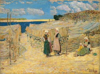 Fish nets, Le Pouldu, Brittany