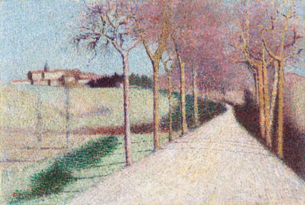 Achille Laugé, La route de Cailhau (Aude)