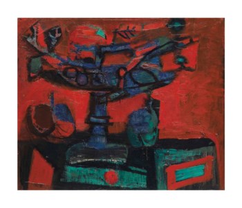 Nature morte rouge