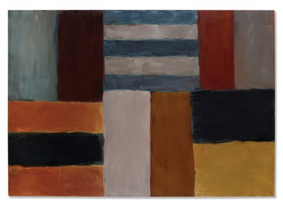 Sean Scully, Red Unfolding