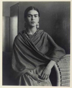 Frida Kahlo Rivera, painter and wife of Diego Rivera, 1931
