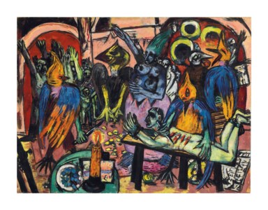 Max Beckmann, Hölle der Vögel