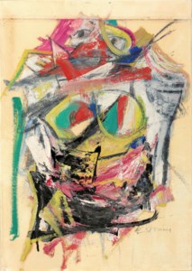 Willem de Kooning, Woman (Blue Eyes)
