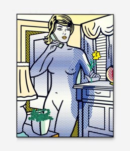 Roy Lichtenstein, Nude with Yellow Flower