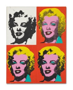 Warhol Four Marilyns