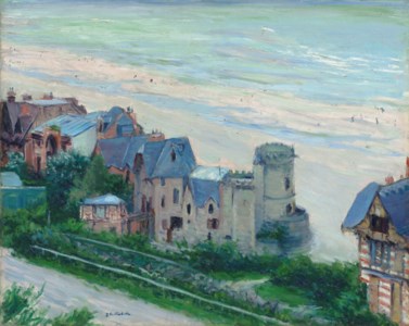 Trouville, la plage et les villas