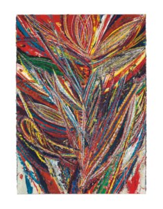 Mark Grotjahn, Untitled (Standard Lotus No. II, Bird of Paradise, Tiger Mouth Face 44.01)