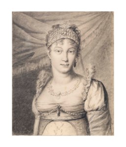 Portrait of a lady, traditionally identified as Marie Louise of Austria Empress of the French (1791-1847)