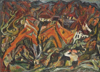 Chaim Soutine, Vue sur le village