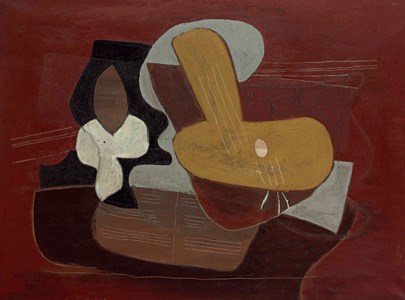 Pablo Picasso, Mandoline et portée de musique