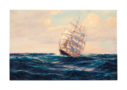 Ship at sea