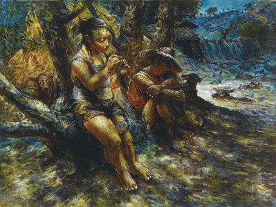 Luo Zhongli, Untitled