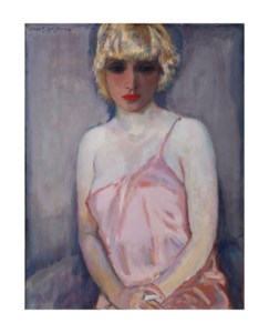 Young woman with cigarette