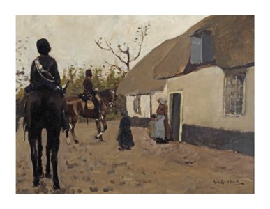 Yellow riders on a search