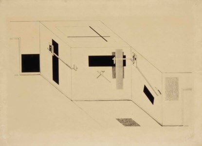 Plate 5, from 1. Kestnermappe Proun