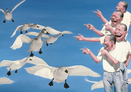 Yue Minjun, Untitled