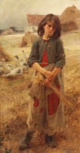 FRENCH, The Little Goose Girl of Mézy