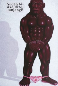 I Nyoman Masriadi, Sudah biasa di telanjangi (Used to being stripped)