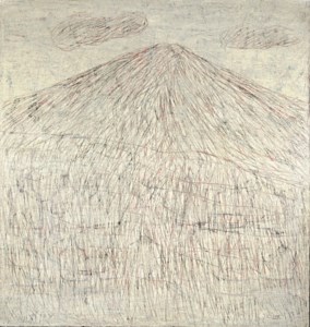 Gunung dan rumput (Mountain and grass)