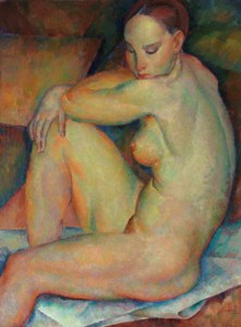 Seated nude