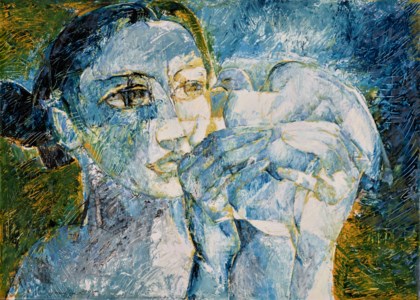 Untitled (Girl with Dove)