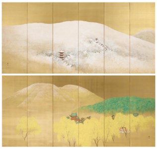 Spring and Winter in Higashiyama
