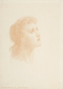Head of a girl