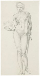 Justice, Study for a stained glass window in Calcutta Cathedral