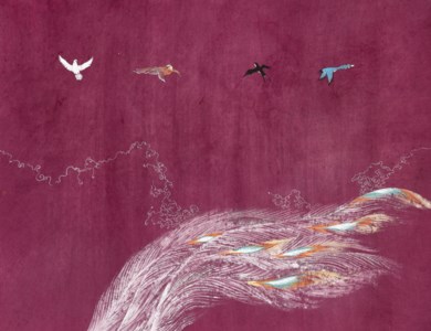 Four Auspicious Birds