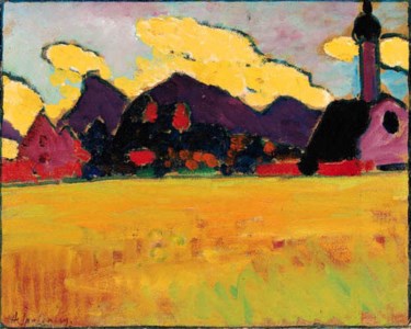 Alexej von Jawlensky, Landschaft bei Murnau