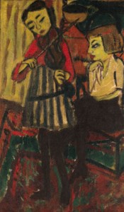 Erich Heckel, Die Geigerin