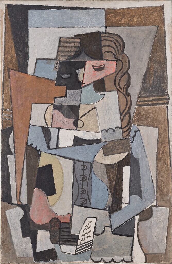Pablo Picasso, Femme en corset lisant un livre