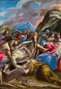 Doménikos Theotokópoulos, called El Greco, The Entombment of Christ