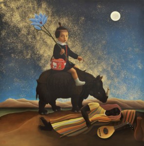 NAOKO IS VISITING THE SLEEPING GYPSY BY ROUSSEAU