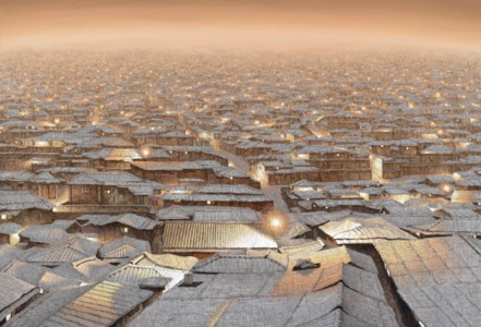 CITY-DISAPPEARING LANDSCAPE 1220