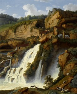 The waterfall at Anitrella, Italy