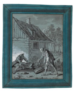 Belphégor in the guise of Roderic, and the farmer Matheo