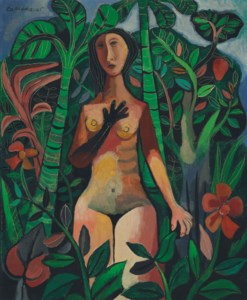Leda Among the Trees (also known as Girl Among Trees )