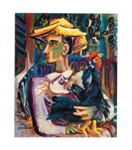 Guajiro con gallo (also known as Muchacho con gallo)