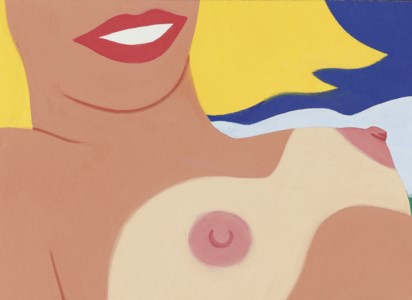 Tom Wesselman, Study for 18 Year Old on the Beach