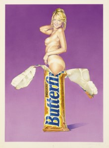 Butterfinger: The Lost Painting of 1965 #12