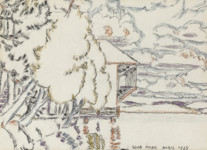 Boathouse, Big Moose Lake