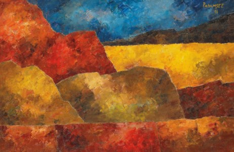 Akbar Padamsee, Untitled (Metascape)