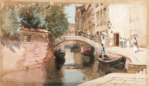 Venice Canal Scene