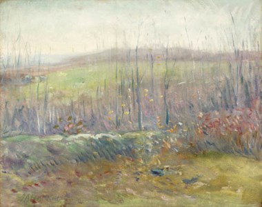 Landscape with Trees and Field